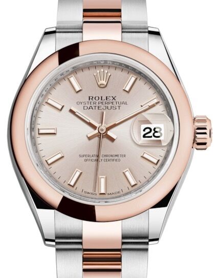 Rolex Lady-Datejust 28 28 mm 279161SDSO Steel/Rose Gold Sundust