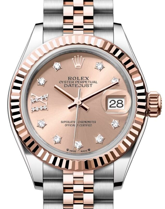 Rolex Lady-Datejust 28 28 mm 279171ROSEDRIXJ Steel/Rose Gold Rose