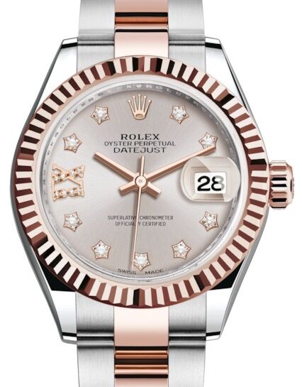 Rolex Lady-Datejust 28 28 mm 279171SDDRIXO Steel/Rose Gold Sundust
