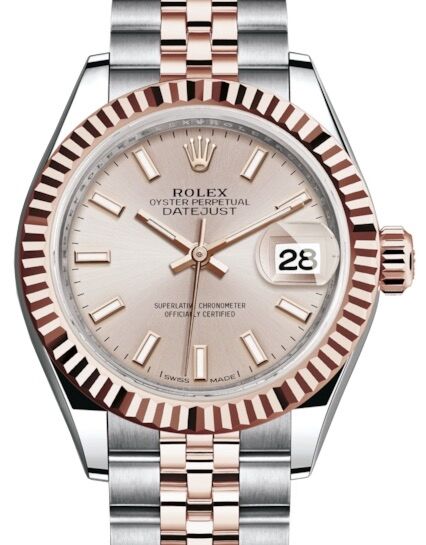 Rolex Lady-Datejust 28 28 mm 279171SDSJ Steel/Rose Gold Sundust