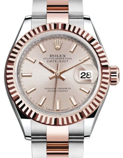 Rolex Lady-Datejust 28 28 mm 279171SDSO Steel/Rose Gold Sundust
