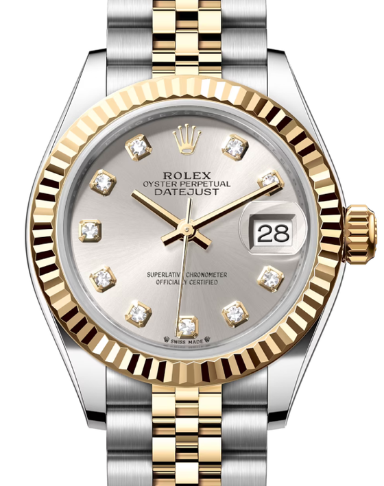 Rolex Lady-Datejust 28 28 mm 279173SDJ Steel/Yellow Gold Silver