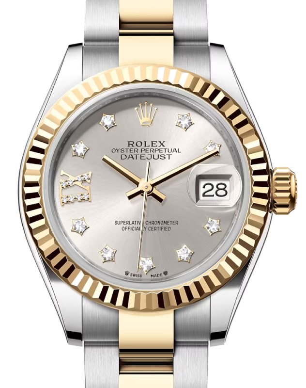 Rolex Lady-Datejust 28 28 mm 279173SDRIXO Steel/Yellow Gold Silver