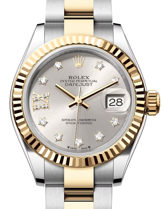 Rolex Lady-Datejust 28 28 mm 279173SDRIXO Steel/Yellow Gold Silver