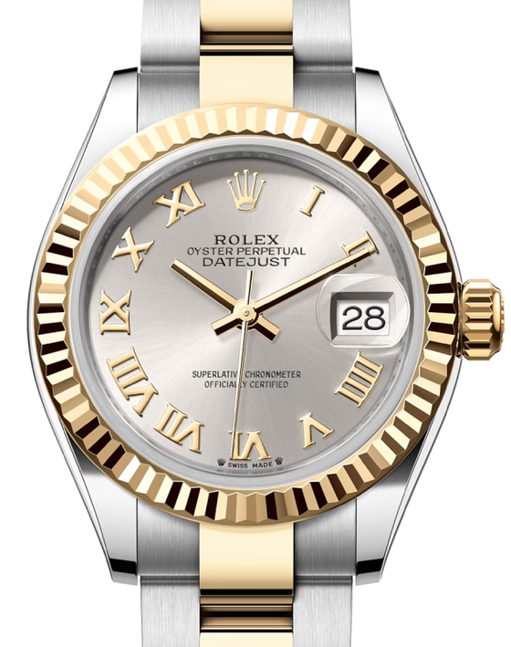 Rolex Lady-Datejust 28 28 mm 279173SRO Steel/Yellow Gold Silver