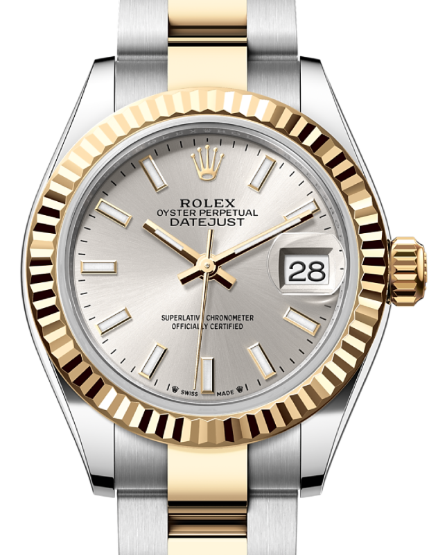Rolex Lady-Datejust 28 28 mm 279173SSO Steel/Yellow Gold Silver