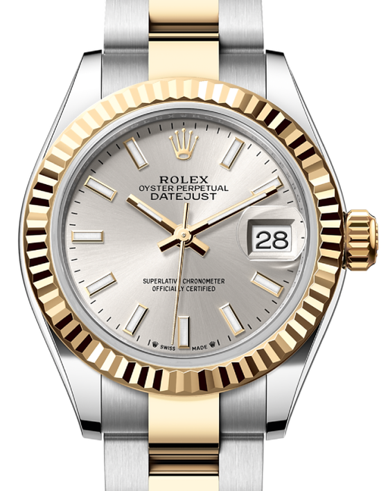 Rolex Lady-Datejust 28 28 mm 279173SSO Steel/Yellow Gold Silver