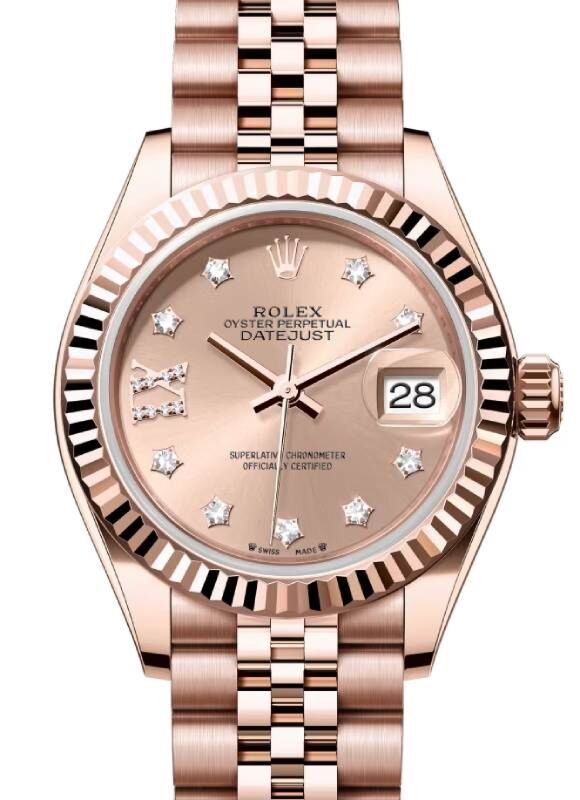 Rolex Lady-Datejust 28 28 mm 279175RDRIXJ Rose Gold Rose