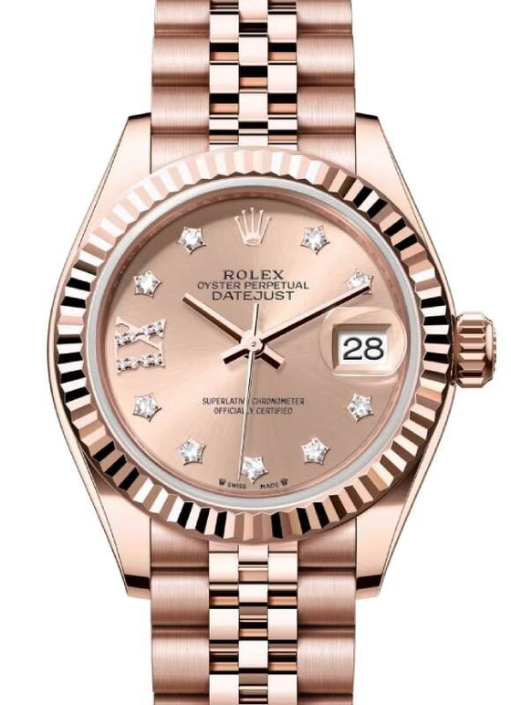 Rolex Lady-Datejust 28 28 mm 279175RDRIXJ Rose Gold Rose