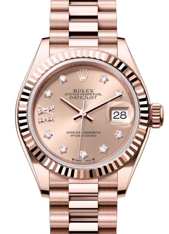 Rolex Lady-Datejust 28 28 mm 279175RDRIXP Rose Gold Rose