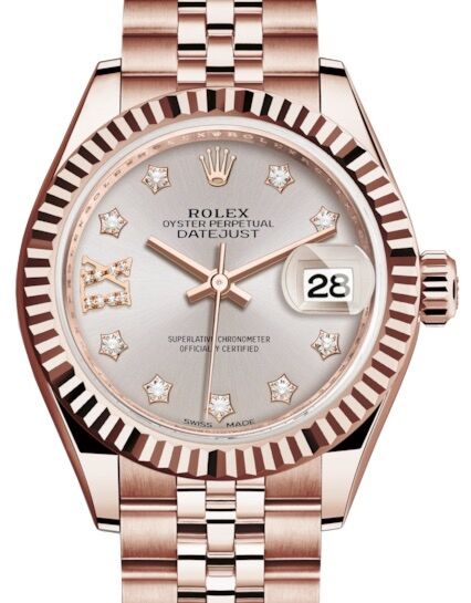 Rolex Lady-Datejust 28 28 mm 279175SDRIXJ Rose Gold Sundust