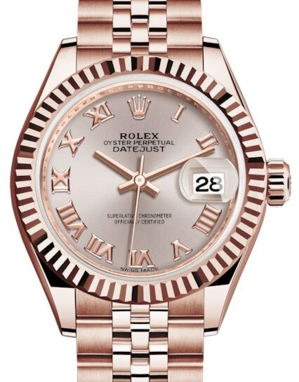 Rolex Lady-Datejust 28 28 mm 279175SDRJ Rose Gold Sundust