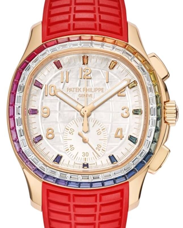 Patek Philippe Aquanaut 40 mm 7968/300R-001 Rose Gold Mother of Pearl