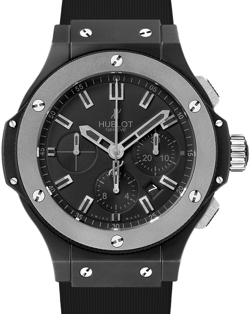 Hublot Big Bang 301.CK.1140.RX Black Index Tungsten Bezel & Black Ceramic Case Rubber 44mm BRAND NEW