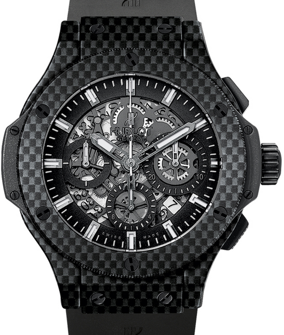 Hublot Big Bang Aero Bang 311.QX.1124.RX Skeleton Index Carbon Fiber & Rubber 44mm BRAND NEW