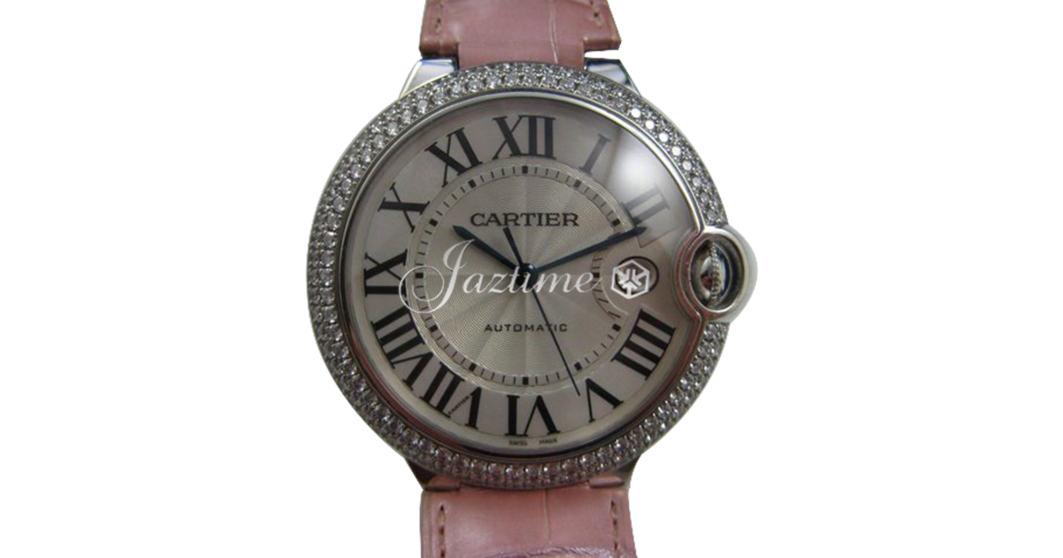 CARTIER WE900951 BALLON BLUE DE 42mm WHITE GOLD BRAND NEW