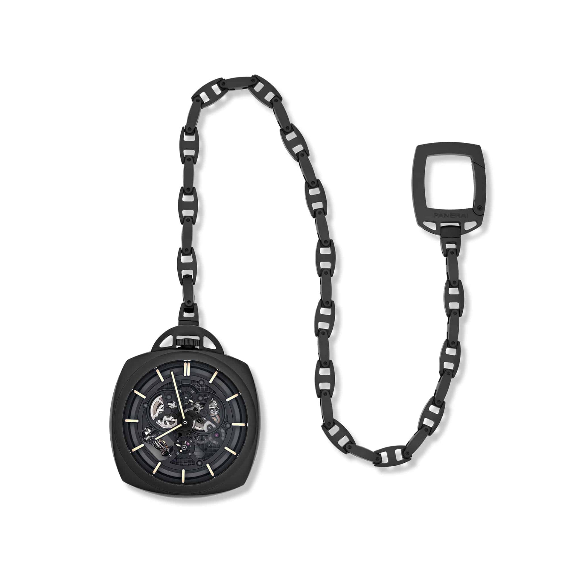 Panerai PAM 446 Pocket Watch 59mm Black Ceramic BRAND NEW