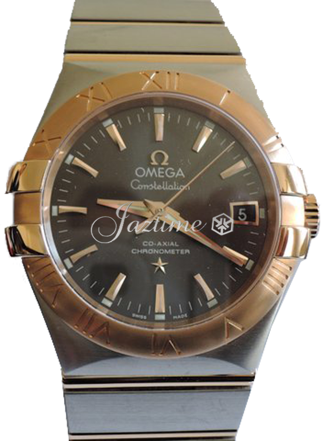OMEGA 123.20.35.20.06.002 CONSTELLATION CO-AXIAL 35mm STEEL AND RED GOLD - BRAND NEW