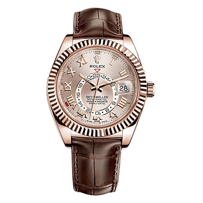Rolex Sky-Dweller 42 mm 326135SRL Rose Gold Luminous