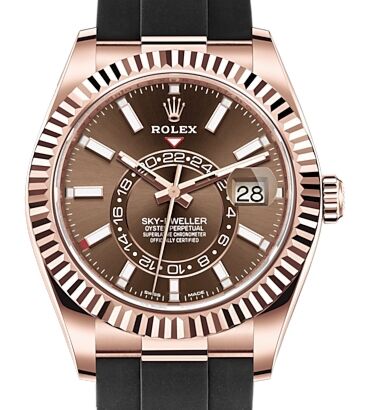 Rolex Sky-Dweller 42 mm 326235CR Rose Gold Luminous