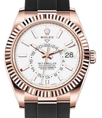 Rolex Sky-Dweller 42 mm 326235W Rose Gold Luminous
