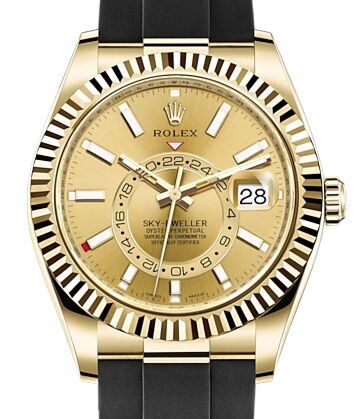 Rolex Sky-Dweller 42 mm 326238CR Yellow Gold Luminous