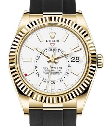 Rolex Sky-Dweller 42 mm 326238W Yellow Gold Luminous
