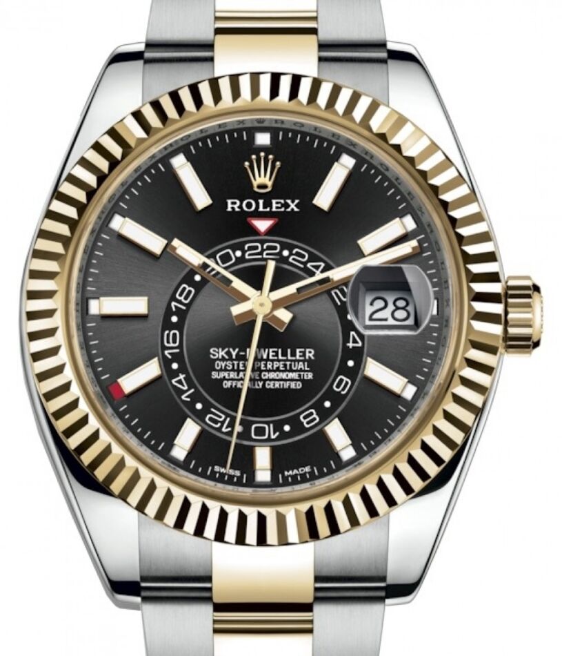 Rolex Sky-Dweller 42 mm 326933BO Steel/Yellow Gold Luminous