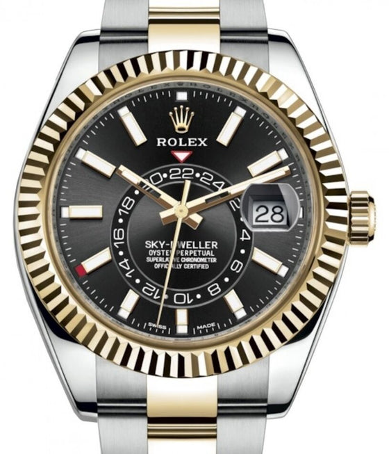 Rolex Sky-Dweller 42 mm 326933BO Steel/Yellow Gold Luminous