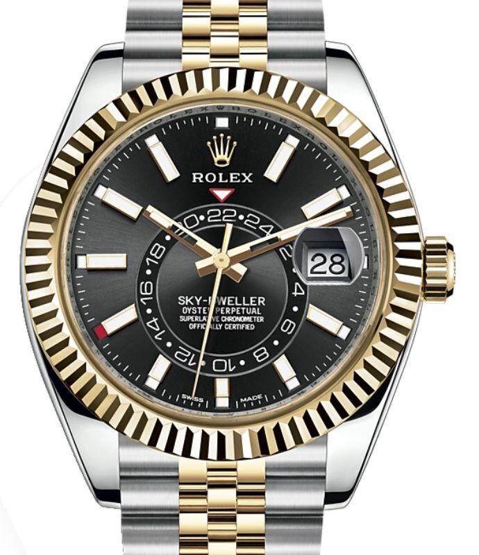 Rolex Sky-Dweller 42 mm 326933BSJ Steel/Yellow Gold Luminous