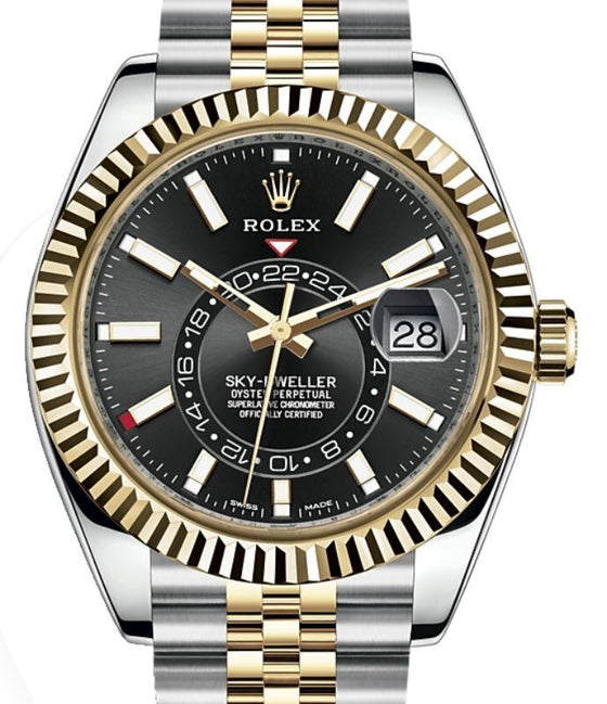 Rolex Sky-Dweller 42 mm 326933BSJ Steel/Yellow Gold Luminous