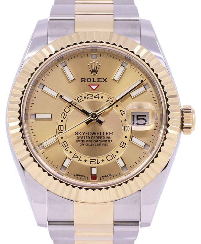 Rolex Sky-Dweller 42 mm 326933C1 Steel/Yellow Gold Luminous