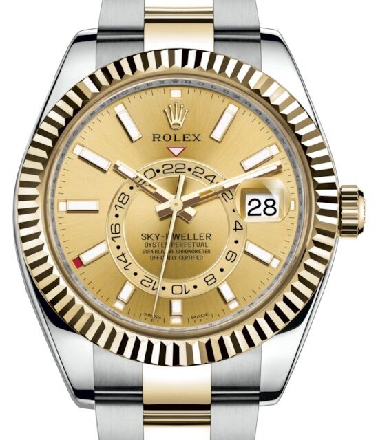 Rolex Sky-Dweller 42 mm 326933CO Steel/Yellow Gold Luminous