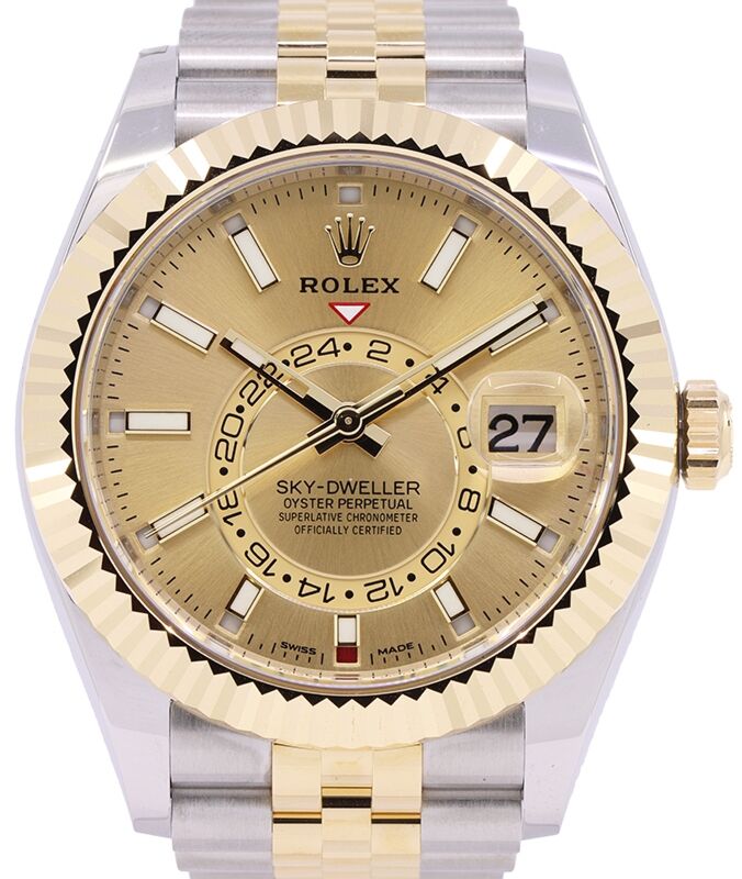 Rolex Sky-Dweller 42 mm 326933CSJ1 Steel/Yellow Gold Luminous