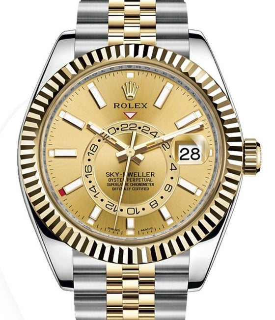 Rolex Sky-Dweller 42 mm 326933CSJ Steel/Yellow Gold Luminous