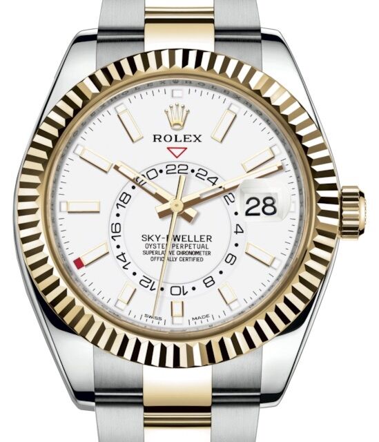 Rolex Sky-Dweller 42 mm 326933W3 Steel/Yellow Gold Luminous