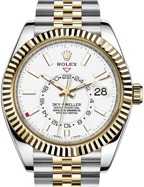 Rolex Sky-Dweller 42 mm 326933WSJ Steel/Yellow Gold Luminous