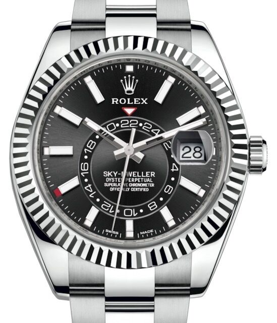 Rolex Sky-Dweller 42 mm 326934BLK Steel/White Gold Luminous