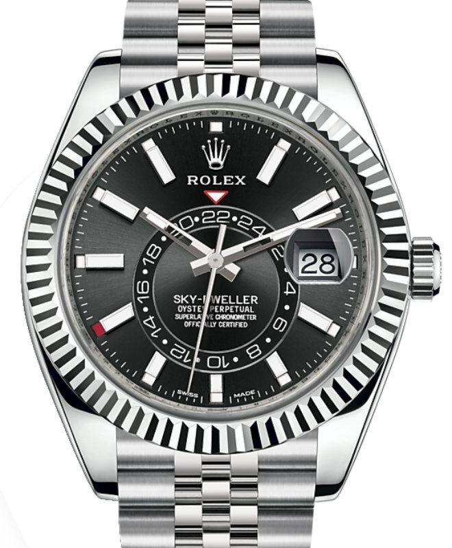 Rolex Sky-Dweller 42 mm 326934BSJ Steel/White Gold Luminous