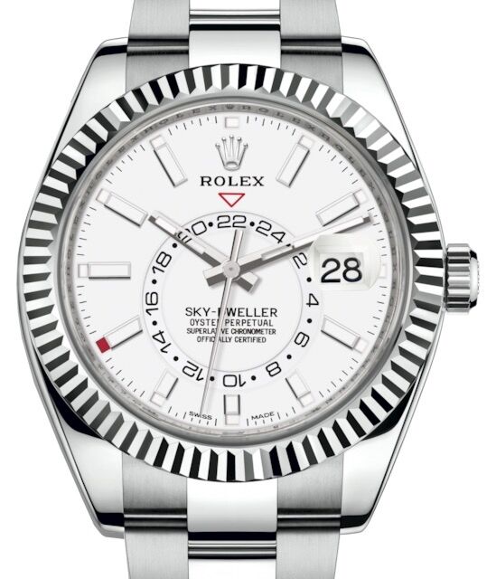 Rolex Sky-Dweller 42 mm 326934WHT Steel/White Gold Luminous