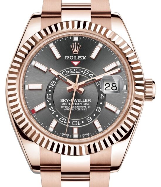 Rolex Sky-Dweller 42 mm 326935R1 Rose Gold Luminous