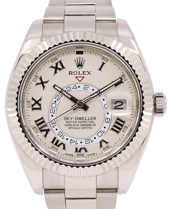 Rolex Sky-Dweller 42 mm 326939WR White Gold Luminous