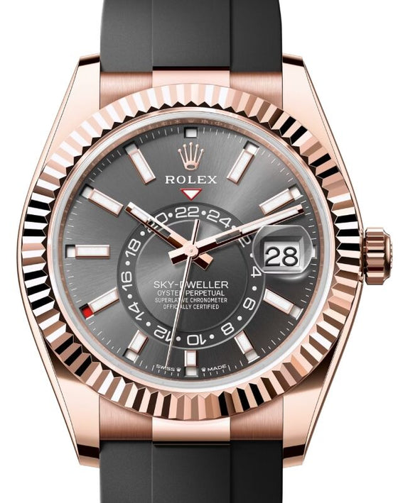 Rolex Sky-Dweller 42 mm 336235SSR Rose Gold Luminous
