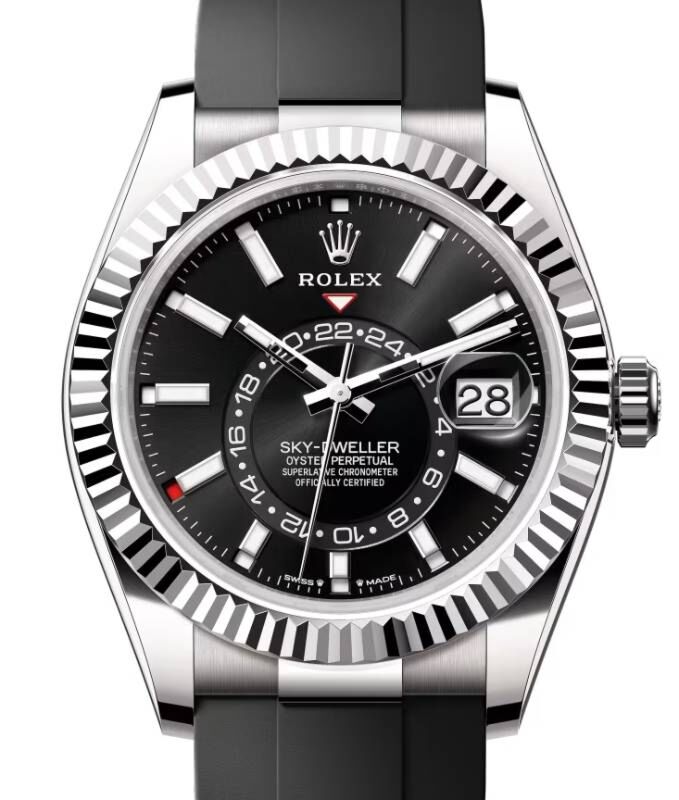 Rolex Sky-Dweller 42 mm 336239BSR White Gold Luminous