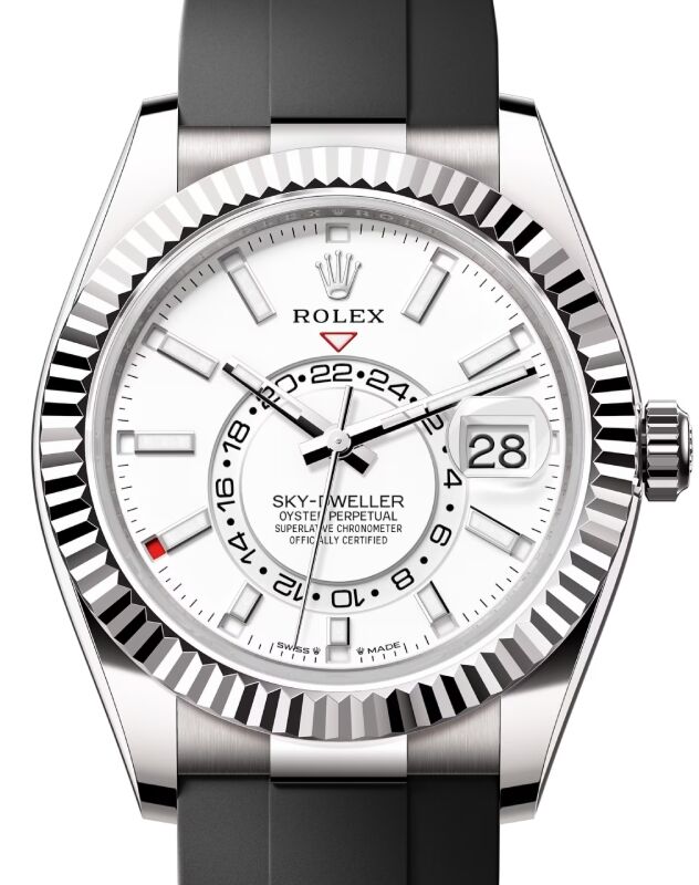 Rolex Sky-Dweller 42 mm 336239WSR White Gold Luminous
