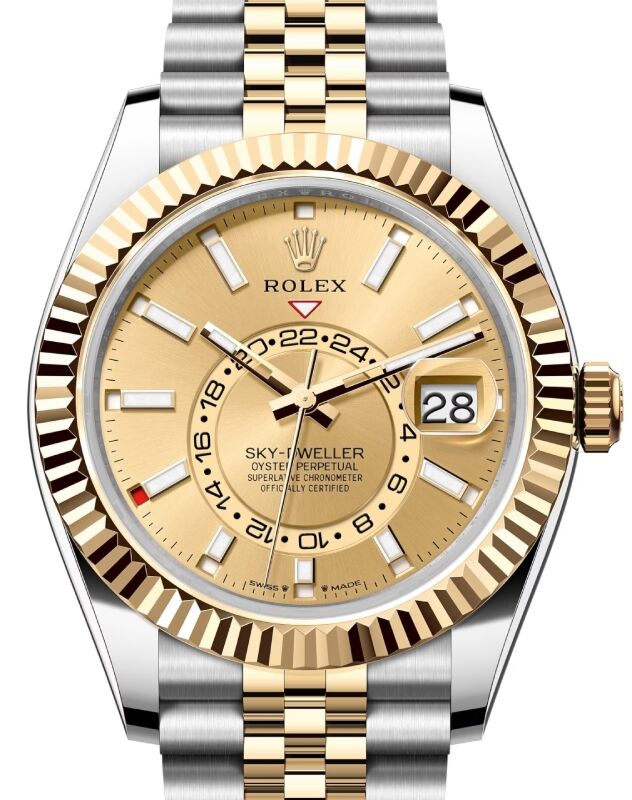 Rolex Sky-Dweller 42 mm 336933CSJ Steel/Yellow Gold Luminous