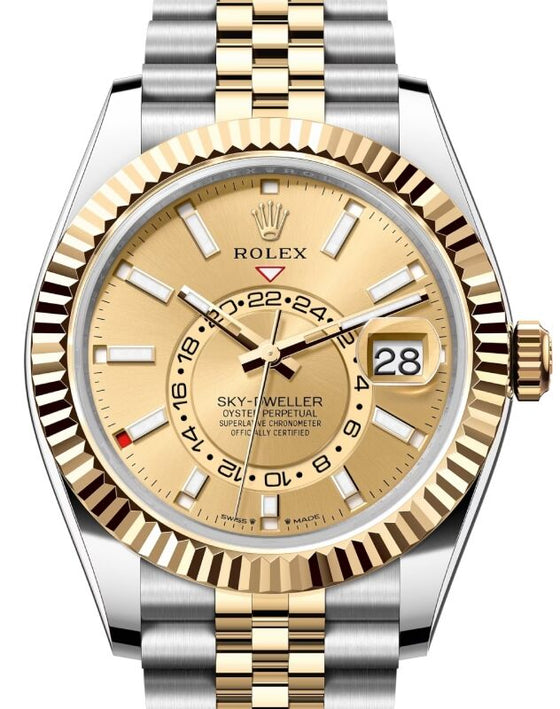 Rolex Sky-Dweller 42 mm 336933CSJ Steel/Yellow Gold Luminous
