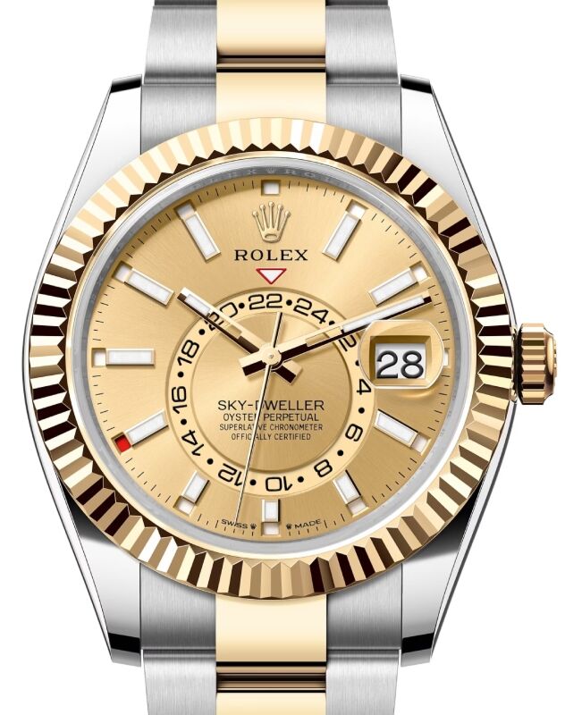 Rolex Sky-Dweller 42 mm 336933CSO Steel/Yellow Gold Luminous
