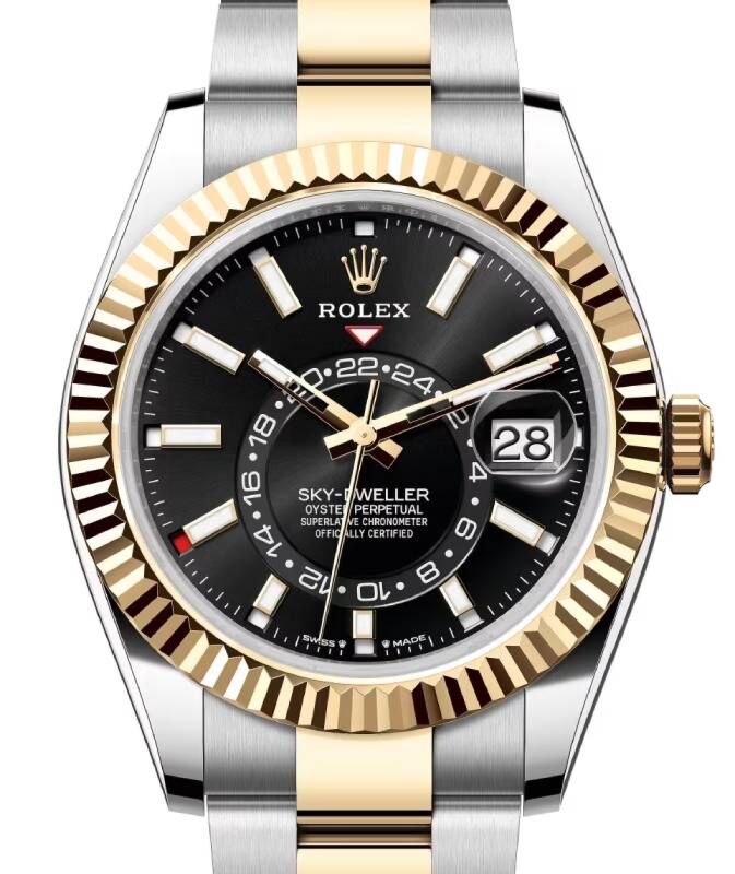 Rolex Sky-Dweller 42 mm 336933U Steel/Yellow Gold Luminous
