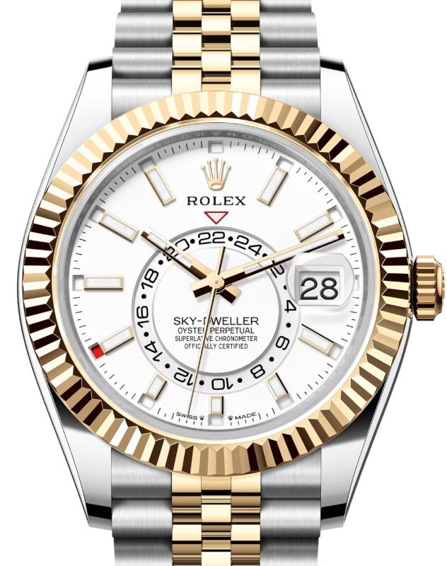 Rolex Sky-Dweller 42 mm 336933WSJ Steel/Yellow Gold Luminous